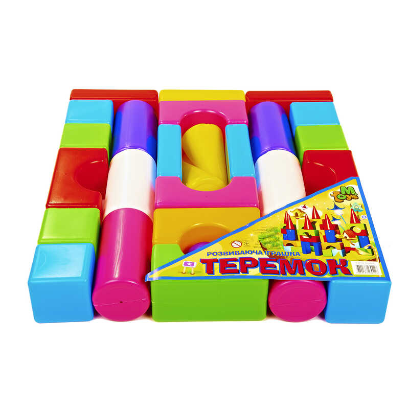 гр Теремок середній 08072 28 деталей  (5) "M Toys", в плівці