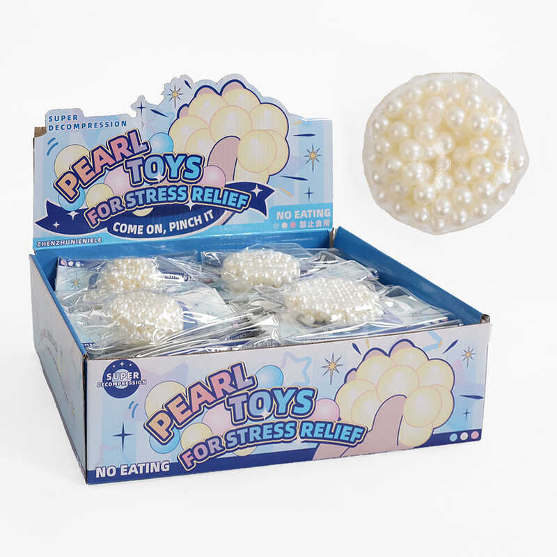 Гра антистрес C 71242 (20) ЦІНА ЗА 20 ШТУК В БЛОЦІ, м'який матеріал з перлинками, в коробці