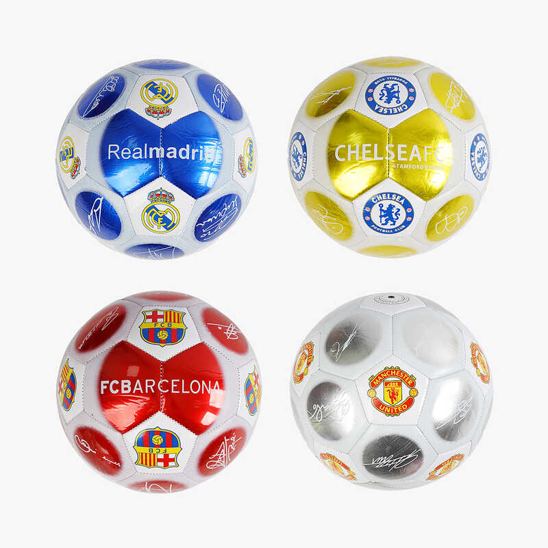 М`яч футбольний С 70314 (80) 4 види, розмір №5, матеріал м`яка EVA, 310-330 грамів, гумовий балон, ВИДАЄТЬСЯ ТІЛЬКИ МІКС ВИДІВ