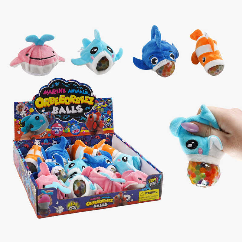 Гра антистрес C 70605 (12) ЦІНА ЗА 12 ШТУК В БЛОЦІ, морські рибки, орбізи, в коробці