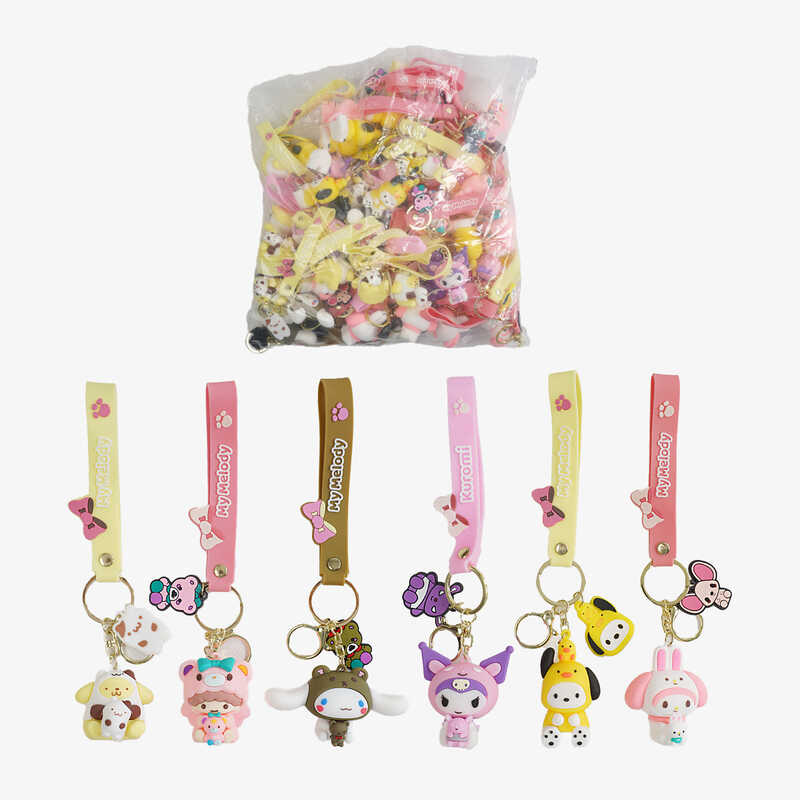 Брелок C 70555 (12) ЦІНА ЗА 50 ШТУК В УПАКОВЦІ, металева фурнітура, в пакеті