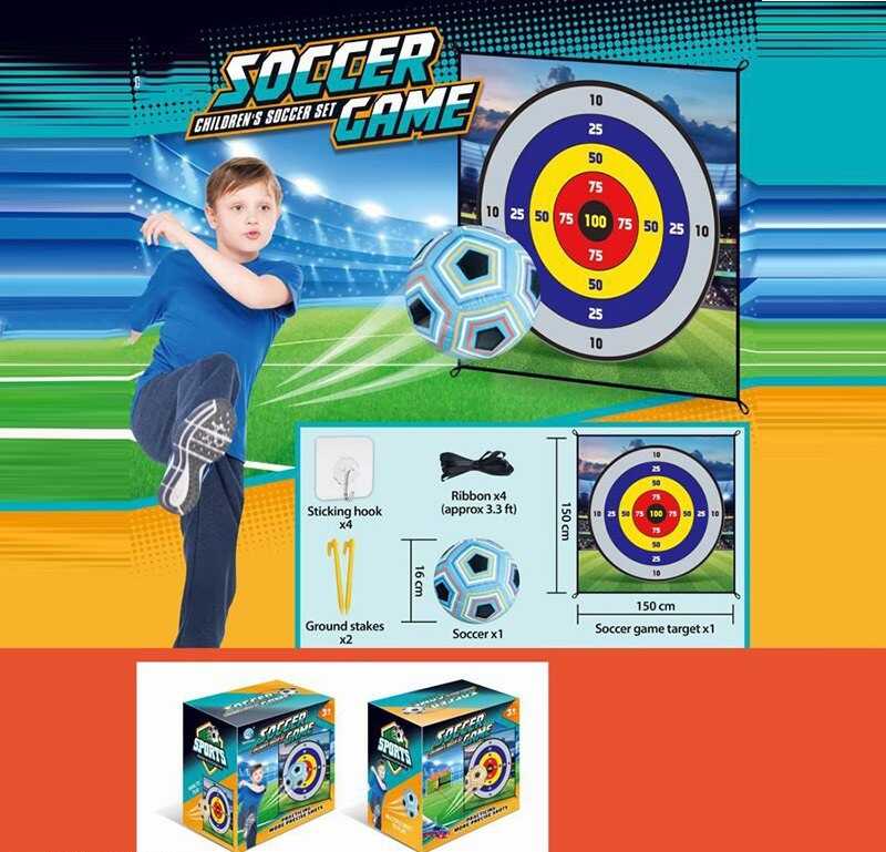 Футбол 7888-12 A (36) м’яч, мішень, в коробці