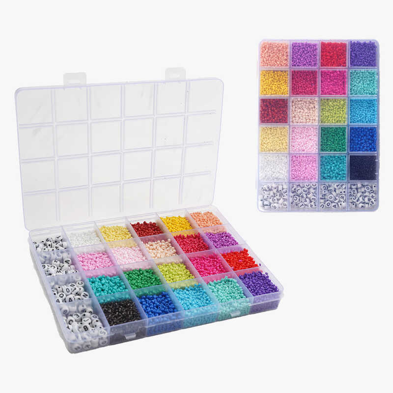 Набір бісеру N 094 F (36/2) ліска, в боксі