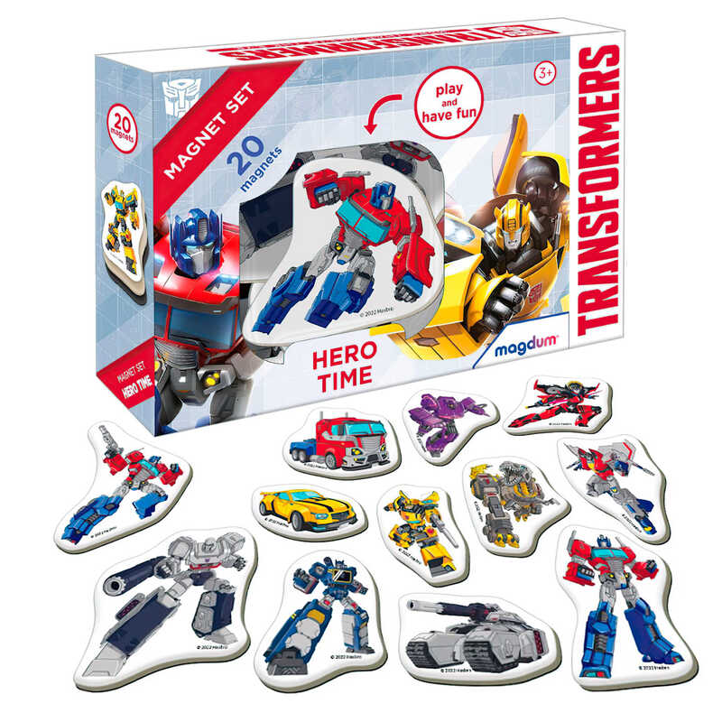 гр Набір магнітів ME 5031-41 "Трансформери. Час героїв" (60) "Magdum"