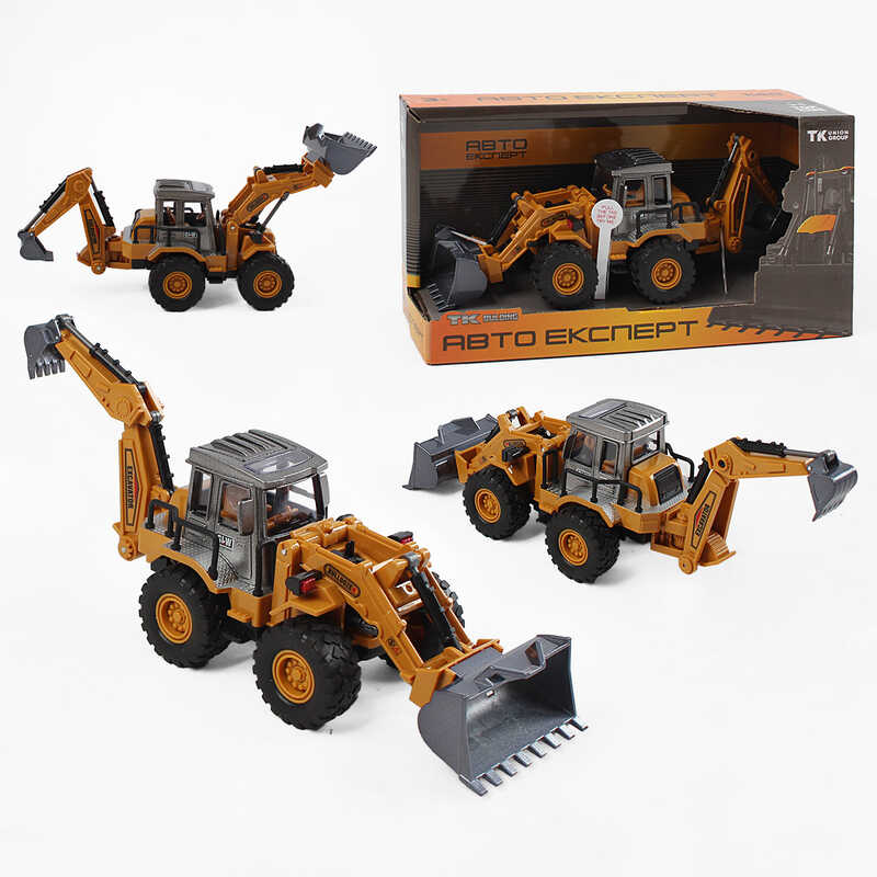 Спецтехніка TK-80113 (36) "Авто Експерт", металопластик, 1:40, звук, світло, інерція, рухомі елементи, в коробці