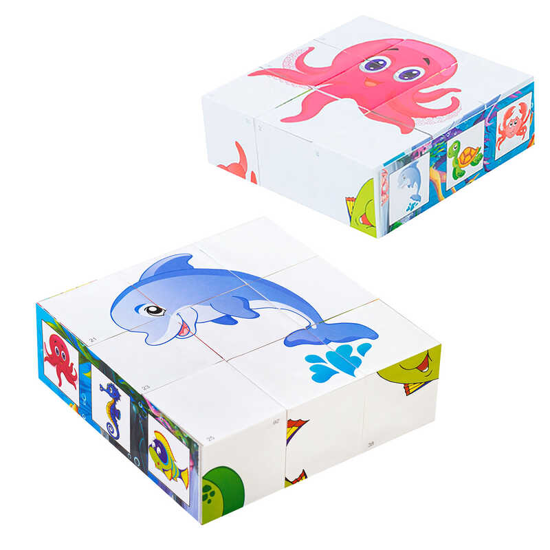 гр Кубики "Водний світ" 0412 (21) "BAMSIC"