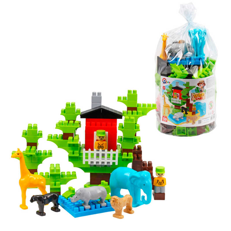 гр Конструктор 1089 (6) "Technok Toys", 130 деталей, в пакеті