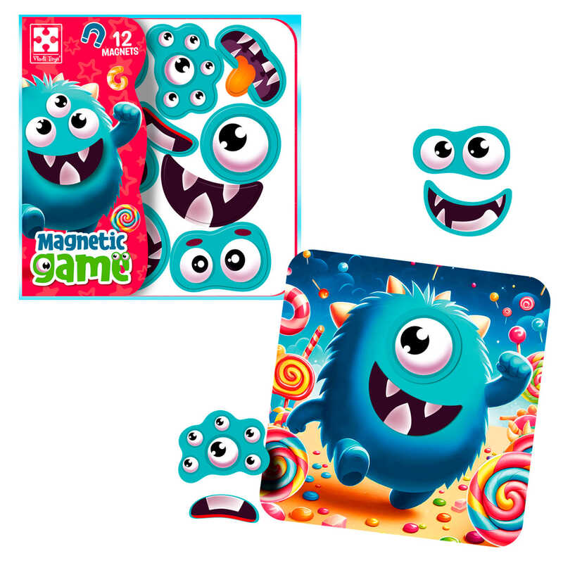 гр Магнітна гра "Емоції Монстрика" VT3220-02 (20) "Vladi Toys"