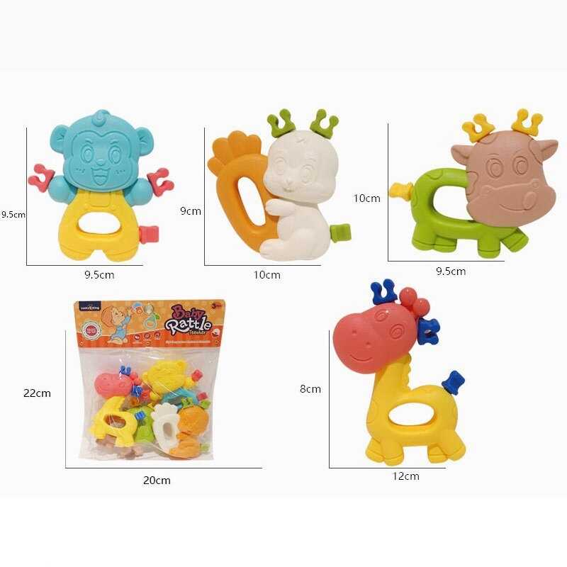 Набір брязкалець KD 225-140 (240/2) в пакеті