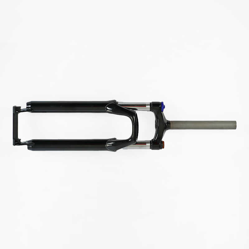 Вилка сталева амортизаційна GD - 31026 (8) для велосипеда 26``, з перемикачем