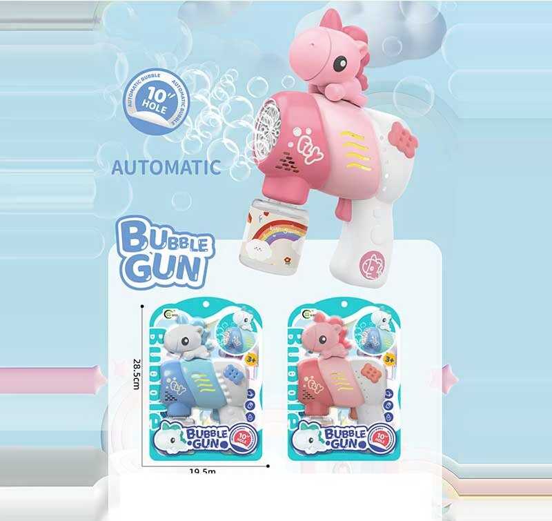 Пістолет з мильними бульбашками 668-111 (60) 2 види, на батарейках, автоматичний режим роботи, мильний розчин, на листі