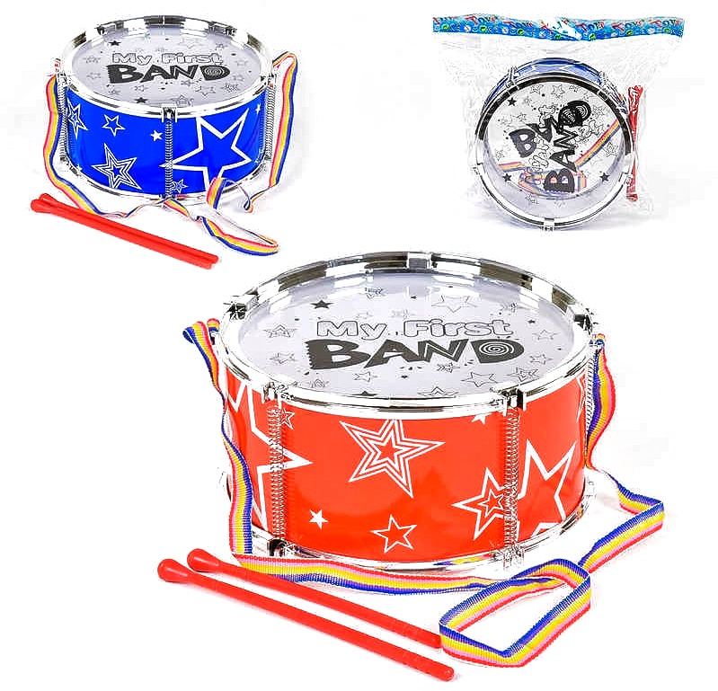 Барабан 3520 А , 2 кольори, 2 палички, 1 шт в пакеті