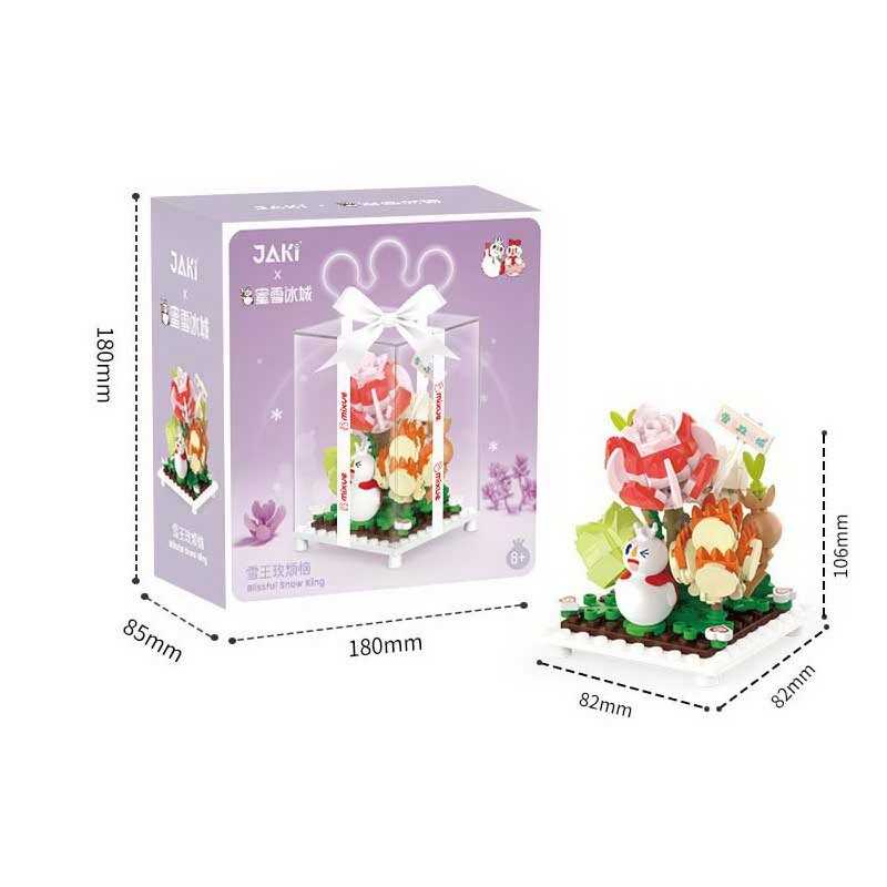 Конструктор XWZB 23021 (36) пластикова колба, в коробці