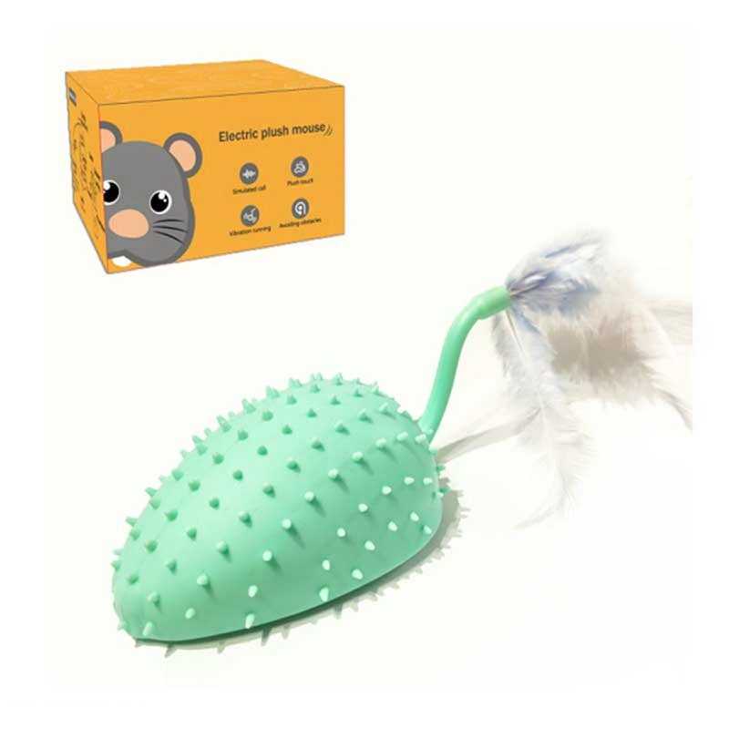 Гра для котів 688 F-1A ШТРИХ=80071 (120) режим демонстрації, звук, підсвічування, пульт керування, вбудований акумулятор, USB Type-C кабель, в коробці