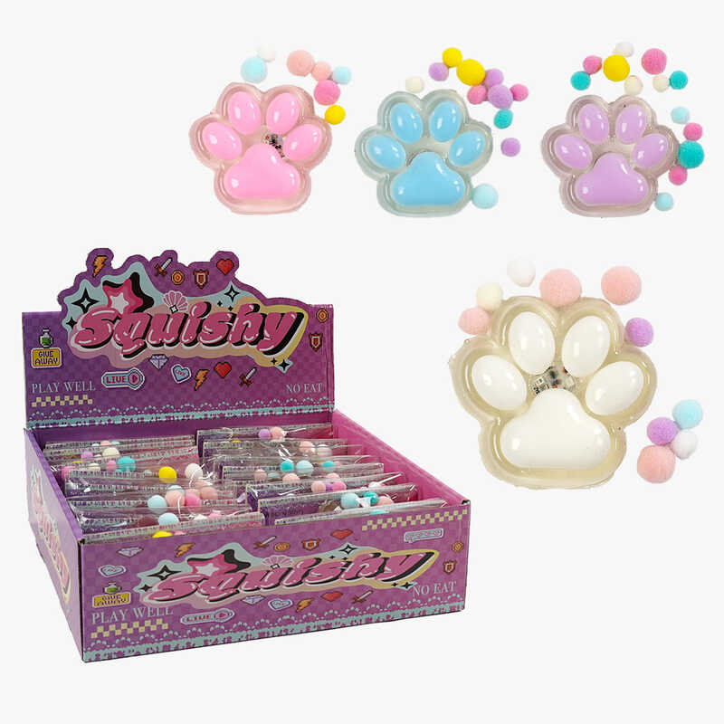 Гра антистрес C 72392 (24) ЦІНА ЗА 16 ШТУК В БЛОЦІ, “Лапка”, підсвічування, в коробці