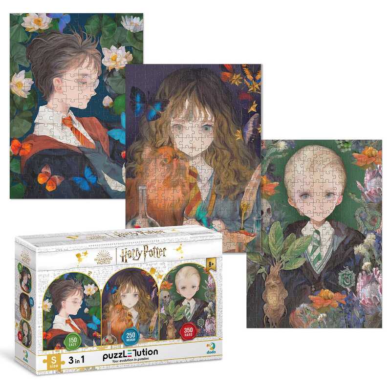 гр Пазл "Мрія і фантазія" 200574 (40) "DoDo", 3в1, 150-250-350 елементів, рівні складності, в коробці