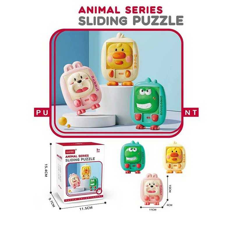 Логічна гра 801-03 (60) 3 шт, тваринки, 11х15 см, в коробці