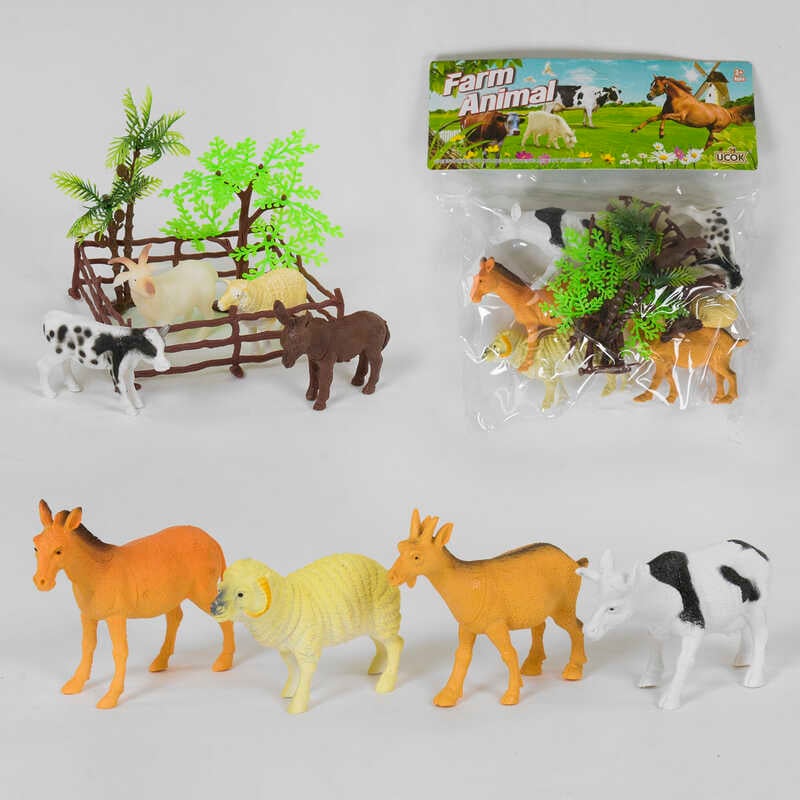 Набір домашніх тварин 2C 214-3 (108/2) в пакеті