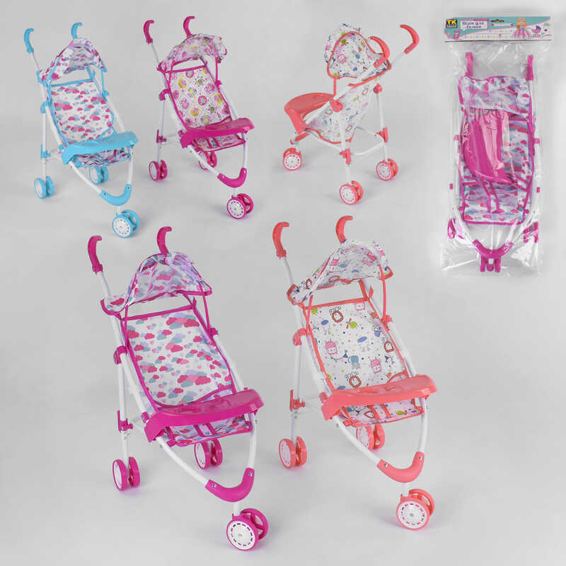 Візочок для ляльок ТК - 2025 (24) 4 види, ВИДАЄТЬСЯ ТІЛЬКИ МІКС ВИДІВ "TK Group"