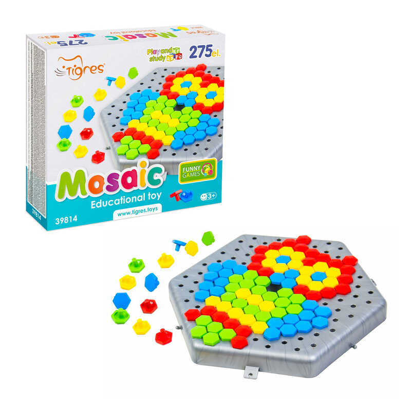 гр Мозаїка "Метелик" 39814 (32) "Tigres", 275 елементів, в коробці