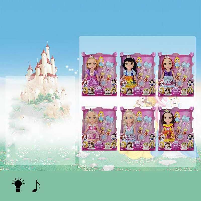 Лялька K 065 X-8 (36/2) музичний чіп, аксесуари, висота 32 см, в коробці, ВИДАЄТЬСЯ МІКС ВИДІВ