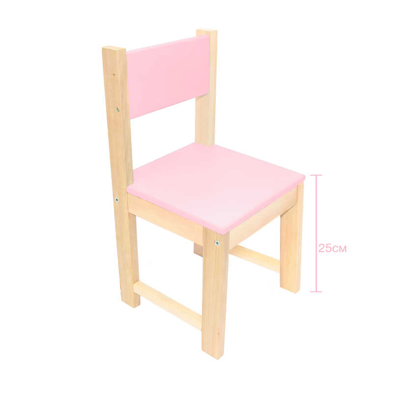 гр Стільчик №25 колір рожевий (1) 13870 "Ігруша"