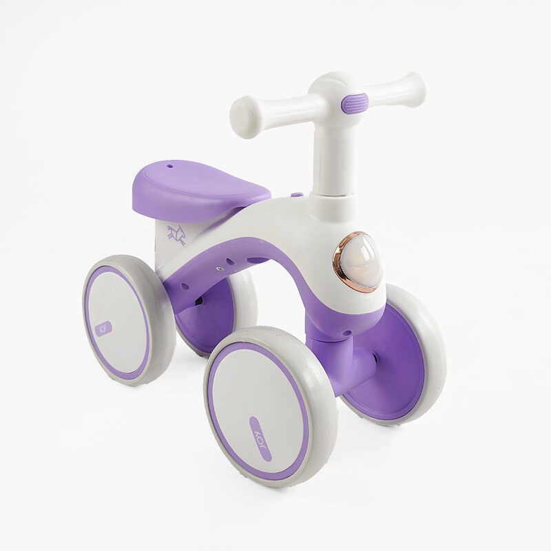 Велобіг 4-х колісний JOY J-02215 (1) колеса 6’’ PU, рама пластикова, УКРАЇНСЬКЕ ОЗВУЧУВАННЯ та підсвічування, в коробці