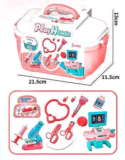 Набір лікаря 828-13 , 10 елементів, у боксі