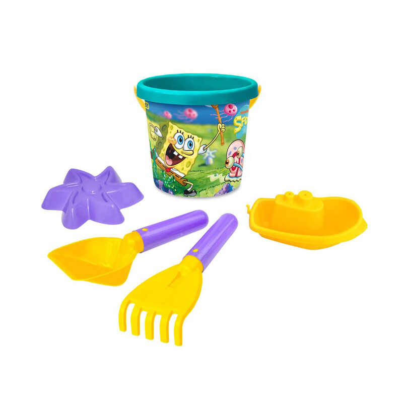 гр Пісочний набір 5 ел. "Губка Боб. Spongebob" 81652 "Tigres"