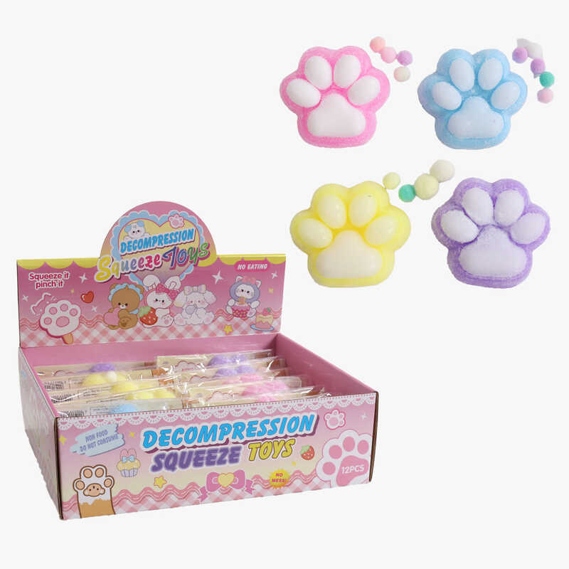 Гра антистрес C 71076 (32) ЦІНА ЗА 12 ШТУК В БЛОЦІ, “Лапка”, в коробці