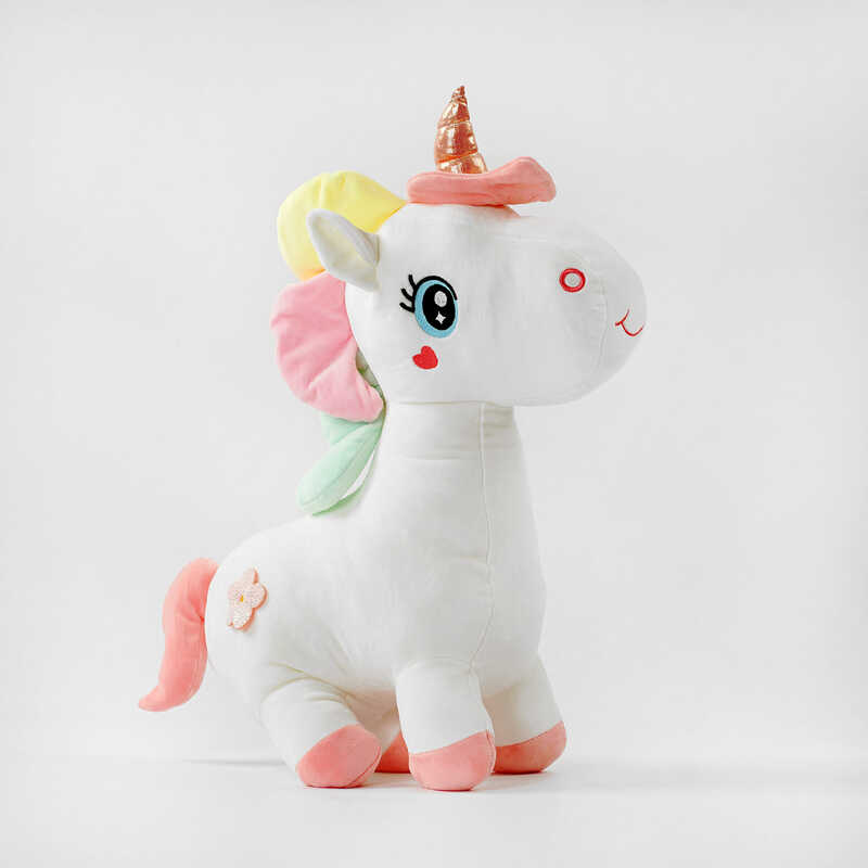 М'яка іграшка M 14670 (30) "Єдиноріг", 60см