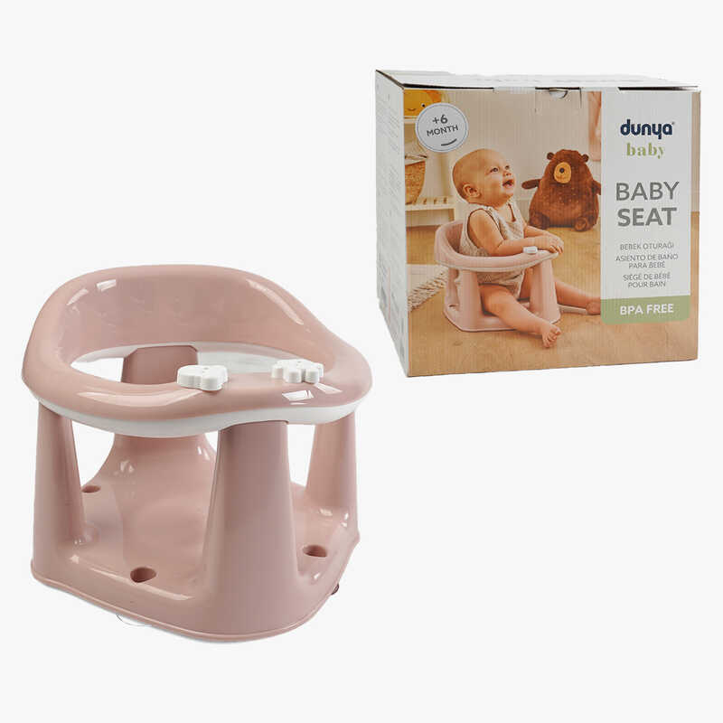 гр Сидіння для ванни 11121 Штрих=60328 (1) КОЛІР РОЖЕВИЙ, в коробці