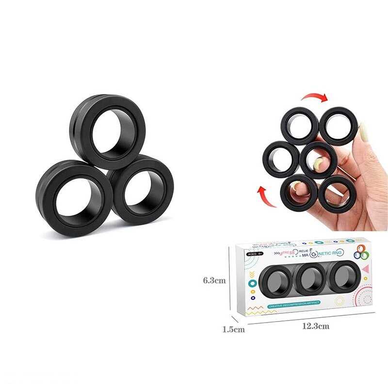 Гра-антистрес 2021-185 A (200) 3 магнітних кільця, в коробці