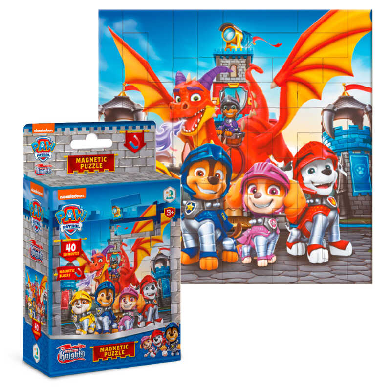 гр Магнітний пазл "Лицарі" 200651 на 40 елементів (28) "DoDo", в коробці