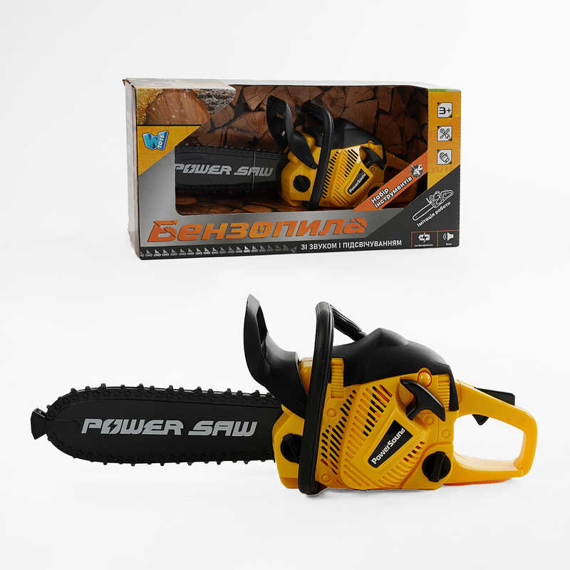 Пила 72003 (24/3)  "WToys", звук, ланцюг рухається, на батарейках, в коробці