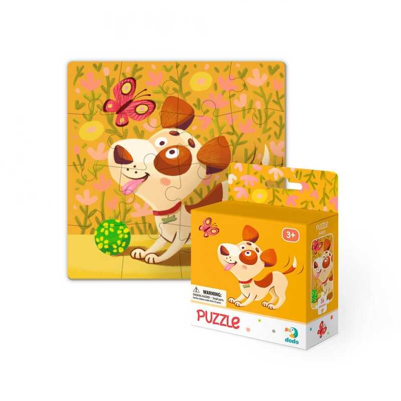 гр Пазли "Собачка" 300111 (40) "Dodo", 16 елементів, в коробці