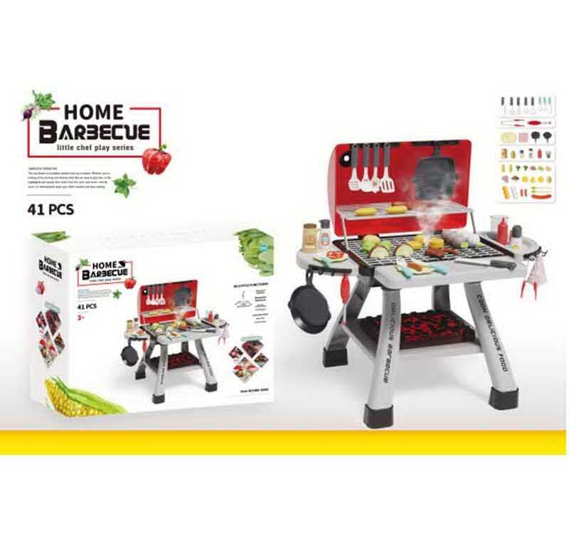 Гриль WD 809 A (8) звук, підсвічування, парогенерація, працює від "розпалювача", посуд, їжа, в коробці