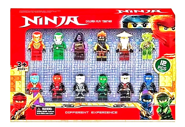 Герої "Ninja" 22636 , фігурка 12 шт , коробка