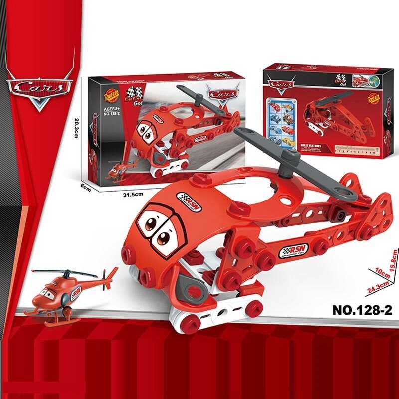 Конструктор 128-2 (60/2) “Гелікоптер”, інструменти, в коробці