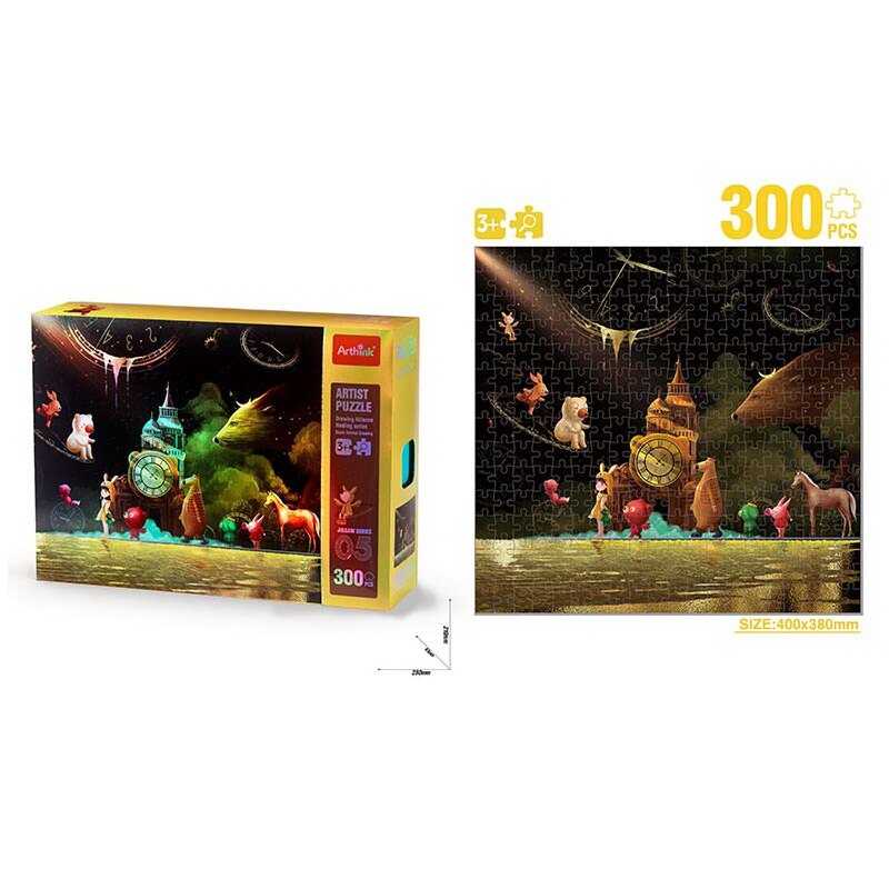 Пазли AK 2119-5 (36) 300 елементів, 40х38 см, в коробці