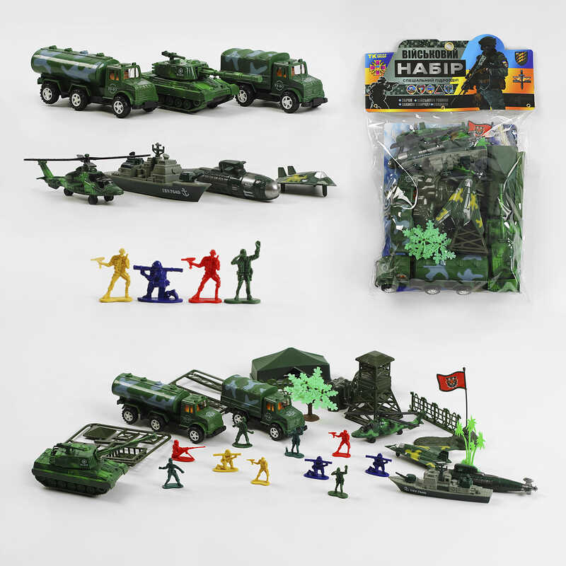 Комбат TK - 47091 (48/2) “TK Group”, “Спеціальний підрозділ”, зброя, солдати, техніка, декорації, в пакеті
