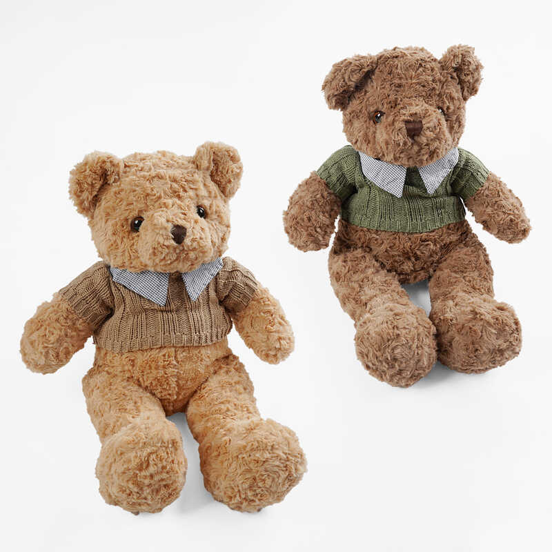 М`яка іграшка M 18091 (35) 2 види, висота 50 см, “Ведмедик”, знімний светр