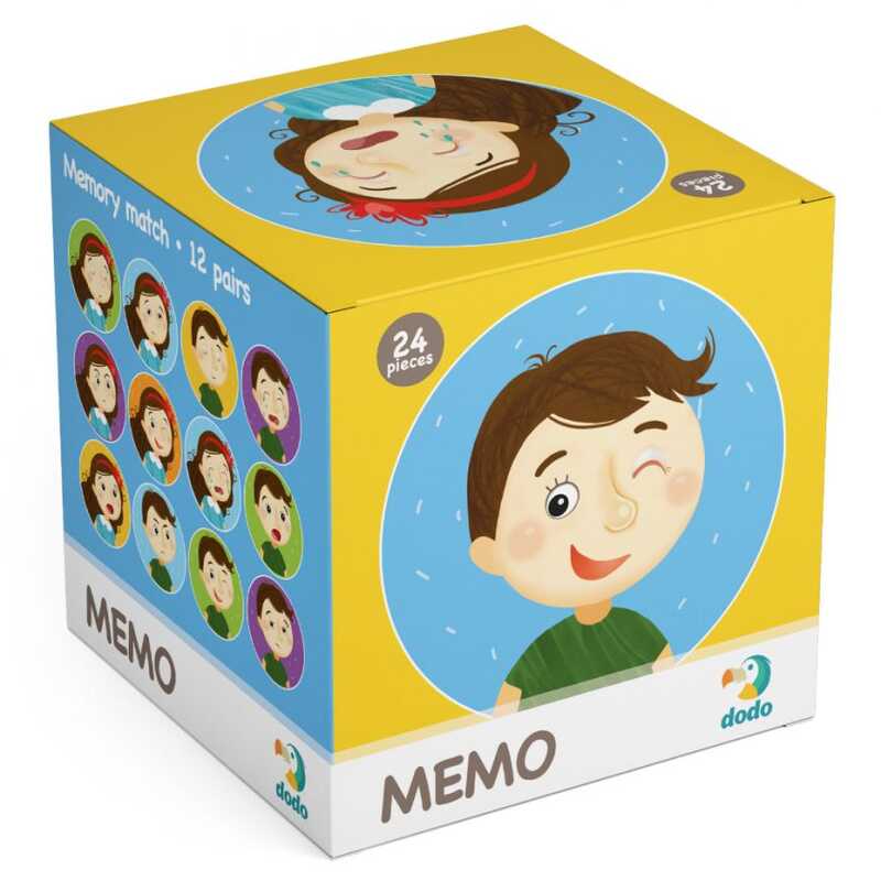 гр Гра міні Мемо "Емоції" 300144 (16) "Dodo"