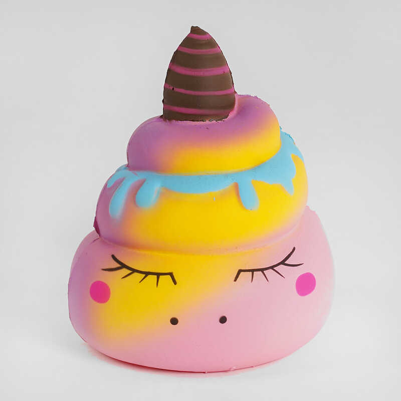 Антистрес-сквіш C 49673 (600) ЦІНА ЗА 1 ШТУКУ, "Єдиноріжка", в пакеті