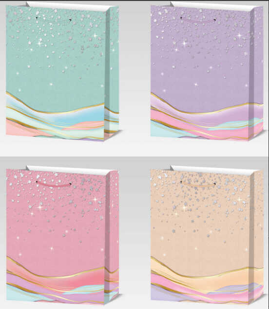 Пакет подарунковий C 75723 (360) 4 види, ВЕЛИКИЙ, ВИДАЄТЬСЯ ТІЛЬКИ МІКС ВИДІВ