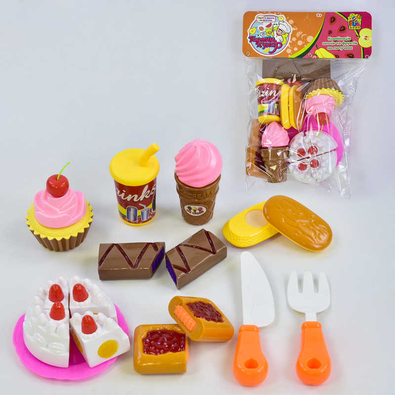 гр Продукти на липучках 1039 (120/2) "4FUN Game Club", у пакеті