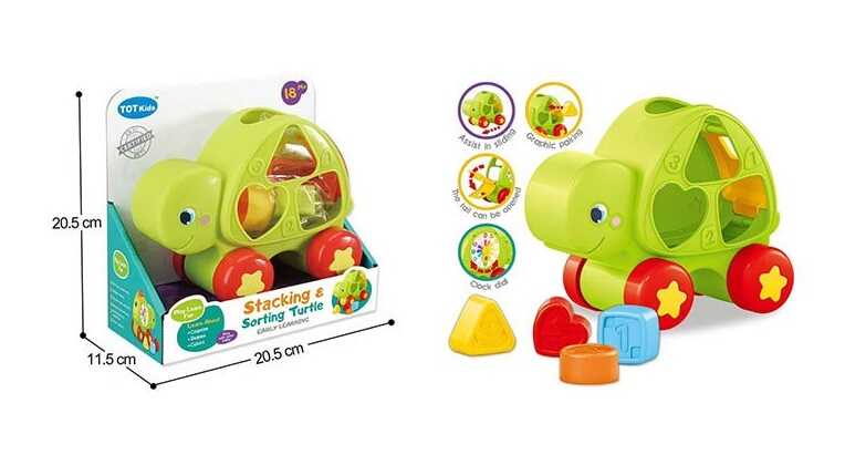 Черепашка 3085 (80) в коробці