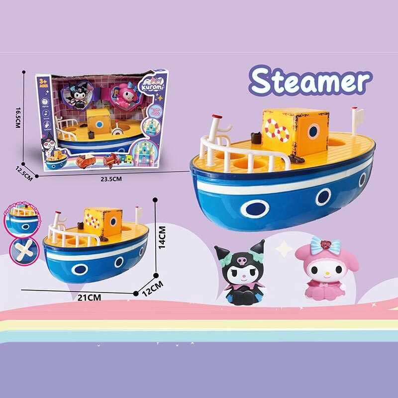 Набір героїв YQ 502 (48/2) 2 фігурки героїв, човен, в коробці