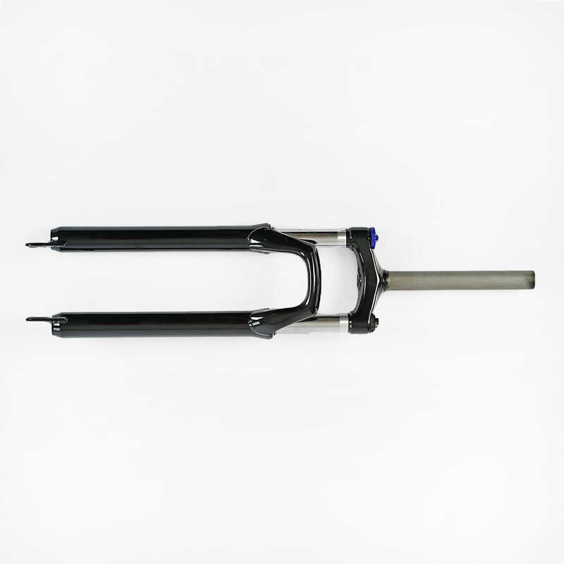 Вилка сталева амортизаційна GD - 00124 (8) для велосипеда 24``, з перемикачем