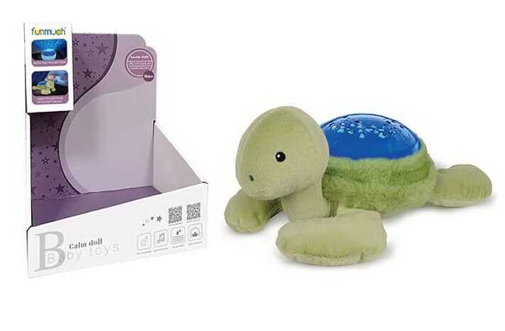 Нічник FM 666-55 (18) проєктор, мелодії, звуки природи, регульована гучність, в коробці